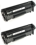  Hewlett Parckard Q2612A HP 12A Black Laser Printer Compatible Toner 2 Cartridge per Combo 